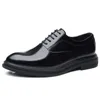 Kleid Schuhe Marke Herren Leder Formale Lace Up Oxfords Mode Retro Elegante Arbeitsschuhe Männer