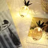 Décorations de noël 1M rétro ananas LED fruits chaîne lumière lanterne clignotant lumières chambre décoration de la maison