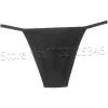 Men String Bikini Briefs Underwear Guy Open Side Thong Pouch Silky Swim Mini Boxer Trunks Brief