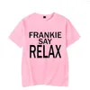 Frankie Say Relax Shirt, Show Tshirt, Te TV 시리즈의 티 - 선물, 친구 의류, 크리스마스 선물 210302
