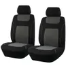 New Upgrade Universal Gray And Black Sand Stitching Polyester Fabric General Car Seat Cover Universal For All Seasons