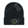 Stenar Beanie Designer Island Top Quality Hat Märke Sticked Hat Cap Herrmonterade hattar unisex Cashmere Letters Casual Skull Caps