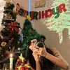 Beanieskull Caps Weihnachtsbaumhut -Dekoration Geschenk Internet Promi POSPROPS Party Dressing Self Self Stirnband 231116
