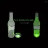 Table Mats LED Stickers Luminous Drinking Glass Cup Pads Lamp Wine Liquor Bottles Cushion Bars Party Cocktail Decor Lights