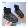 Laarzen Kinderschoenen Peuters Baby Klassiek Sok Warm Jongens Meisjes Sneaker Kinderen Pluche laarsjes Designer Sneeuwlaars Drop Delivery Zwangerschaps Dhitj