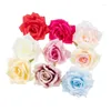 Dekorative Blumen, 10 Stück, künstlicher Rosenkopf, DIY handgemachtes Blumenarrangement, Heimdekoration, Schuhe und Hut, Pografie-Requisiten