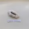 Korean Hair Clips for Women Pu Leather Cloud Shape Solid Color Bb Hair Clip Girls Hair Barrette Hair Accessories Hairclip New