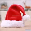 Beanie/Skull Caps Beanieskl Caps Anno 2024 Peluche Cappello di Natale Adts Decorazioni per bambini per la casa Natale Babbo Natale Regalo Caldo Inverno Navida Dhuxa