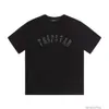 Projektant moda odzież Luksusowe koszulki Trapstar Summer Nowy łukowate czcionki Wysokie definicja drukowania krótkiego rękawu moda BR luźne męskie koszulka damska