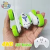 Electric Mini RC Stunt Car Double-Sided 2.4G 4WD Radio Remote Control Tumbling Driving Cars Gift Toys for Kids