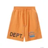 Designer Short Shorts Shorts Shorts Shorts Shorts Brand Depts Shorts a filo di cotone sciolto con pantaloni da uomo alla moda da uomo alla moda da uomo S6yg