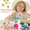 Toy Cameras Mini Micro Camera Toy Multifunctional Child Selfie Camera Toy Portable Digital Camcorder Toy USB Charging for Kids Holiday Gifts 230414