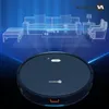 Freeshipping Robot Vakum Süpürge 3000pa Powerful Emme 3in1 Pet Saç Ev Kuru Islak Kamaç Robotu Otomatik Şarj Vakumu HCVFX