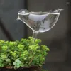 Equipamentos de rega 6pcs Planta Genter Self Globo Mão soprada Bulbo de água de vidro transparente para interno/externo