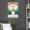 Noel Dekorasyonları Mutlu Noeller Metal Teneke İşaret Plak Noel Baba Posterleri Yeni Yıl Demir Boyama Ev Bar Cafe Pub Dekorasyon Duvar Sanat Platesl231111