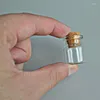 Bouteilles De Stockage 1Pc 4ml-15ml 22mm Diamètre Vide Et Liège Petit Emballage Décoratif Verre Transparent