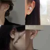 Stud Luxusteel 1pairs/2st Rostfritt stål Crystal Studs örhängen för kvinnor Män 4 PRONG TRAGUS RUND CLEAR CUBIC ZIRCONIA EAR JEWELLRYL231117