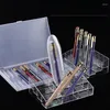 Jewelry Pouches Selling Transparent Plastic Pen Storage Display Box 15 Steel Boxes 12 And 24 Shelves Various Styles Available
