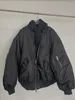ファッションブランドのベールジャケットコートフード付きジャケットヴィンテージフリースコットンジャケット破壊ジャケット