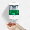 Distributeur automatique de savon de 700ml, distributeur de liquide, distributeur mural de détergent désinfectant pour salle de bains et cuisine, 246v