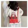 tote bag designer Mini Christmas Novelty Tote Bag women designer bag fashionable and versatile Cartoon shoulder bag handbag