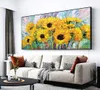 Peintures de grande taille à la main peinture à l'huile abstraite sur toile moderne mur art maison décorer peint à la main épais photo9854889