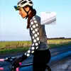 Racing Jackets Women's Winter Pro Team Cycling Long Jersey Thermal Fleece Bike Tops Sleeve Comfortable Bicycle Warm Shirts Sportswear