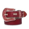 BB Simon Belt Designer Toping Classic Simple Madable Men Women Loxury Belt Retro Buckle Bustle Rifts Crystal Diamond