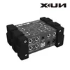 Freeshipping Line Mixer mini mixer console USB sound console 6/8 inputs 2 outputs volume indicator level control Jtqrg