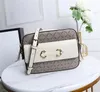 Italia Designer Donna Borse Horsebit Moda Borse a tracolla stile classico Epilogue Pochette in pelle Crossbody Borse messaggio ufficio Marrone 2023