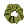 Haarschmuck 66 Farben Frauen Satinband Scrunchies Kreis Mädchen Pferdeschwanzhalter Krawattenring Dehnbares elastisches Seil Drop Lieferung Produ Dh07L