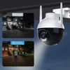 Nieuwe ICsee 8MP 4K HD Outdoor WIFI Camera PTZ IP Camera Beveiliging AI Menselijke detectie Kleur Nachtzicht 4MP Videobewakingscamera's