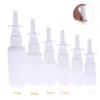 Craft Tools Key Rings 1Pc White Vacuum Plastic Nasal Spray Bottles Pump Nose Fog Mist Bottle For Medical Packaging 5Ml 10Ml 15Ml 20M Dh4V7
