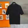 T-shirts pour hommes Designer Été à la mode Nouveau col rond imprimé Junma T-shirt pour hommes à manches courtes, grande chemise supérieure à la mode et polyvalente Jobg