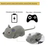 Elektrische RC Dieren Benepaw Smart Cat Toys Interactieve afstandsbediening Elektrische muis USB Oplaadbaar Sense Obstakels Ontsnappen Bewegend Kitten 231117