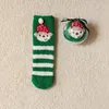 Ball packaging Christmas socks, coral plush plush thickened warm sleep socks, plush floor socks