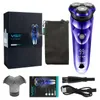 Electric Shavers Męska broda golarki z LED Display Electric Ghaver Men Clipper Electric Razor Przenośna maszyna do golenia 231116