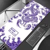 Mouse Pads Wrist Rests Dragon Mousepad Purple and White Deskmat Japan PlayMat Laptop Mouse Pad Gamer Anime Office Gaming Keyboard Gummi mattor Desktpad YQ231117