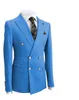 Costumes pour hommes Blazers Only Jacket Costumes pour hommes 4 poches veste avec pantalon coupe cintrée vêtements de marié de mariage Blazer d'affaires smoking formel Terno 231117