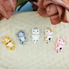 20pcs/pack Kawaii Cat Charms Pendants for Jewelry Making Animal Resin Charms Jewlery Findings DIY Craft F917 Fashion JewelryCharms kawaii accessories jewelry