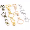 10pcs/lot Snap Hook Trigger Clips Buckles For Keychain Lobster Lobster Clasp Hooks for Necklace Key Ring ClaspDIY Making Jewelry MakingJewelry Findings