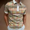 Polos pour hommes été décontracté Polo hommes à manches courtes affaires chemise mince design de mode haut T-shirt boutique Polo shirt hommes clothin 230417