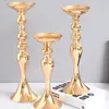 Candle Holders Candle holders christmas decorations wedding centerpieces lantern stand home gold flower vase table centerpiece event flowe 230414