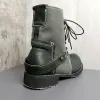 Handmade Men Ankle Boots Big Size Genuine Leather Male Outdoor Retro Boots P35D50