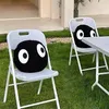 Pillow Cool Black Coal Long Leg Plush Cartoon Home Chair Sofa Decorativos Bedroom Kids Men Women Party Play Gift