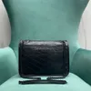 10a niki Bags Designers Женщина местная сумочка настоящие кожаные дизайнерские курьерные сумки рюкзаки Crossbody Luxury Designers 28 см. Сумки черного золота