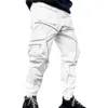 Мужские брюки Мужские брюки-карго для бега в стиле хип-хоп Модные мужские бегуны Светоотражающие блестящие повседневные комбинезоны Мужская спортивная одежда Светящиеся брюки-карандашM18A
