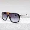 Luksusowy projektant wysokiej jakości 1,1 milionerów metalowe okulary przeciwsłoneczne Modni mężczyźni i damska blacha metalowa noga grawerowana logo Logo wolne wakacje Z1900U