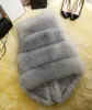 Women's Fur Faux Fur Women Autumn Winter Faux Fur Coats Casual Warm Fur Coats Female Vest Coat Plus Size S-2XL 231117