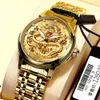 Golden Dragon Watch Men's Non Mechanical Diamond Inlaid Red Face Fashion Middle and Old Age